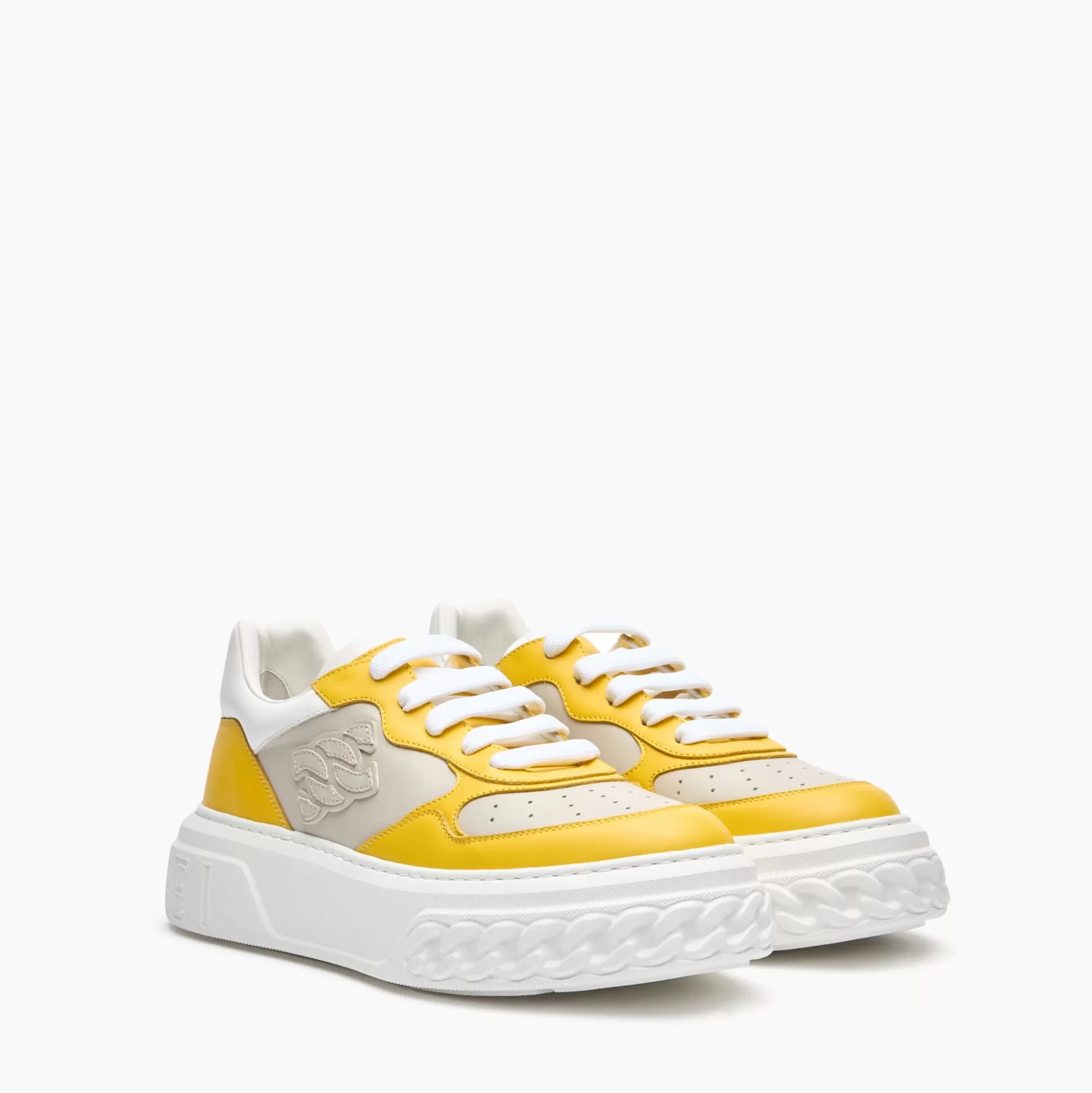 Casadei Off Road ed Leather Sneakers Multicolor Online